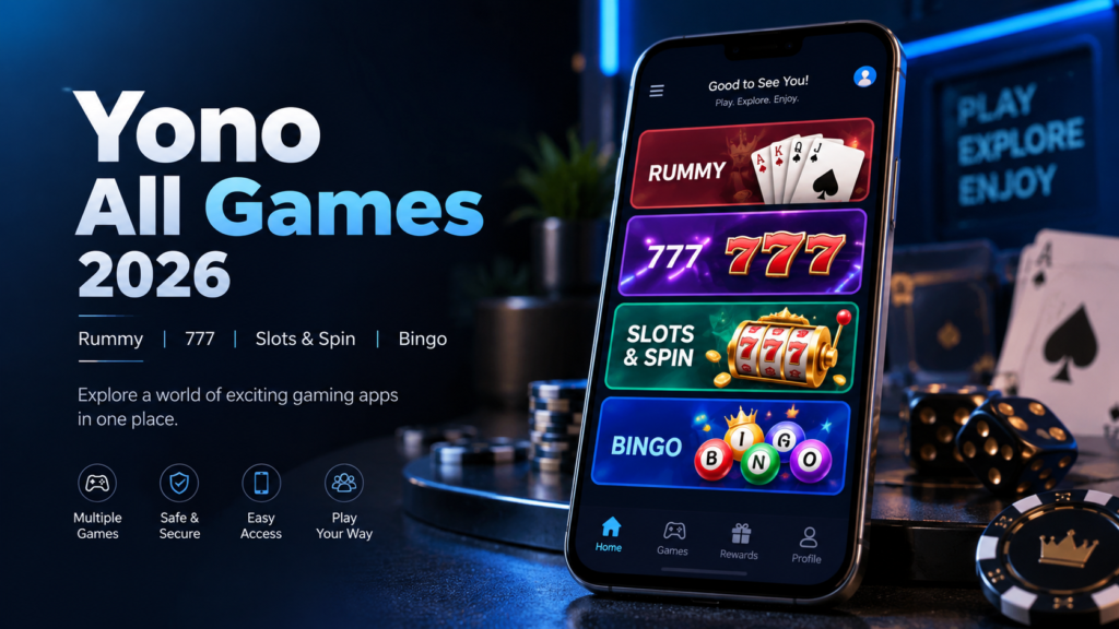 Yono All Games 2026 gaming categories